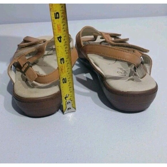Prop'et Women’s Sandals Sz 9.5M Brown Leather Strappy Slingback Comfy Adjustable - Picture 13 of 13